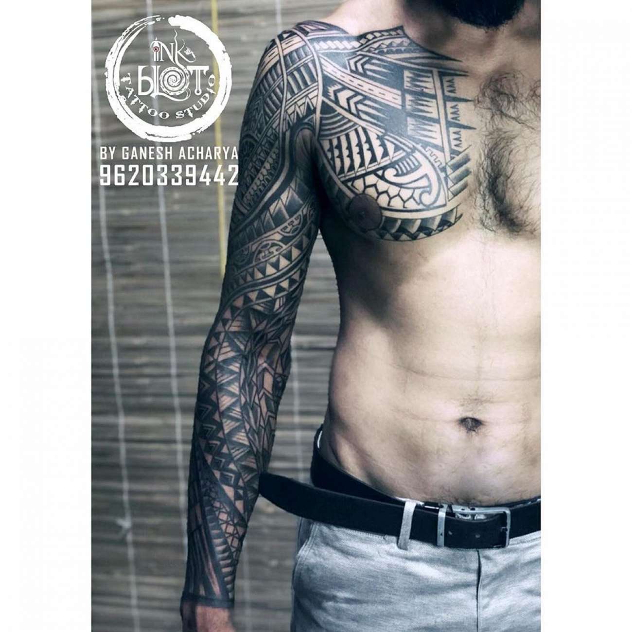 Tattoo uploaded by InkBlot Tattoo studio • Full back tattoos by inkblot  tattoos contact 9620339442 • Tattoodo